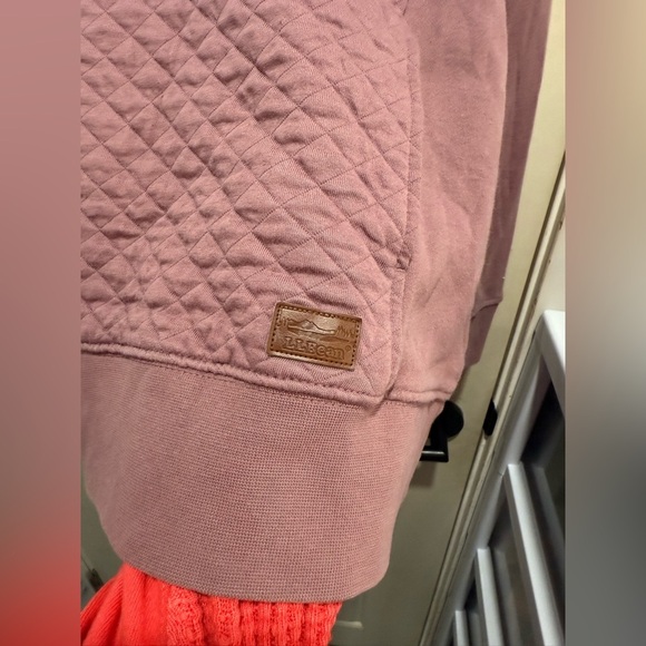 L.L Bean Lavender Quilted Women's Top - Picture 6 of 6